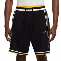 Nike DRI-FIT DNA+ Basketball Shorts Large Black Gold DA5705-011 Practice Shiny L - £31.54 GBP