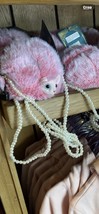 Universal Studios  Parks Harry Potter Pink Pygmy Puff •Plush Keychain•Ba... - $75.99