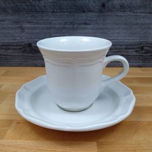Mikasa French Countryside Coffee Mug Tea Cup &amp; Saucer Ceramic F9000 - £7.46 GBP