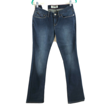 Mountain Khakis Womens Genevieve Jeans Boot Cut Classic Fit Dark Wash Size 14P - £15.37 GBP