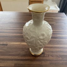 The Lenox Flowers of Affection Limited Edition Vase 24K Gold Trim 7 &quot; Tall - $13.06