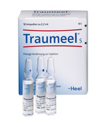 Traumeel injection solution 10 ampoules (PACK OF 3 ) - $147.09