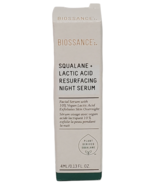 BIOSSANCE Squalane + 10% Lactic Acid Resurfacing Night Serum 0.13 oz Tra... - $141.14 MXN