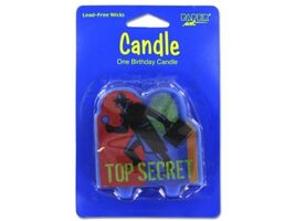 Top Secret Birthday Candle - $8.25