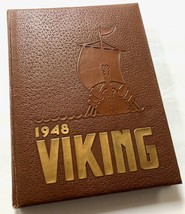 Vintage 1948 Viking St. Olaf College Northfield Minnesota MN 240 Pages Yearbook - £13.41 GBP