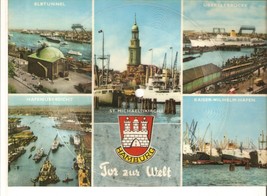 Old Musical 45rpm Record Postcard Schallbildkarte Tor z. Welt Hamburg Walzerli - £7.10 GBP