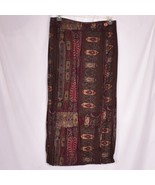 Jacque and Koko Aztec Print Maxi Wrap Plus Skirt Size 16 - $29.83 CAD