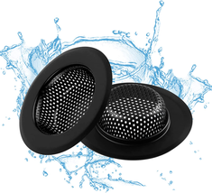 Sink Drain Strainer, 2 PCS Kitchen Sink Strainer - Upgraded Large Wide Rim 4.5&quot;  - $10.91