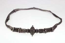 Vintage Traditional Indian Maiden's Silver Belt, Wedding Belt 28.5" 250.3gr - $1,902.34