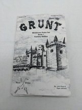 Grunt Second Edition Miniatures Rules Set Book 1 Fantasy Battles Book - £15.99 GBP