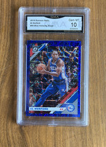 2019 Donruss Optic Al Horford 85 Blue Velocity Prizm GMA 10 Gem MINT Graded Card - £15.02 GBP