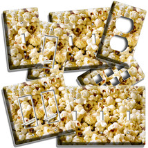 Popcorn Light Switch Outlet Wall Plate Cover Tv Room Home Kitchen Cafe Art Decor - £14.38 GBP+