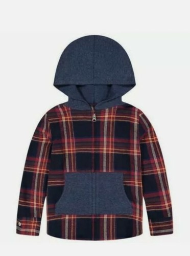 Andy & Evan ~ Three (3) Piece ~ Kids Hooded Flannel Set ~ Red Dino ~ Size 4T Item image 3