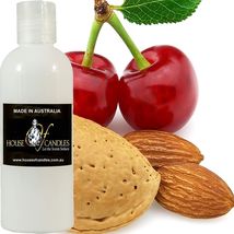 Cherry Almond Vanilla Scented Body Wash/Shower Gel/Bubble Bath/Liquid Soap - £10.42 GBP+