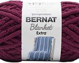 Bernat, Burgundy Plum Blanket Extra VELVETEAL, 1 Pack - £12.57 GBP