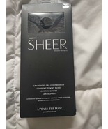 A Pea In The Pod Size C Sheer Black Tights - $338.70 MXN