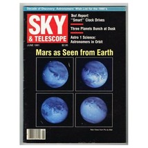 Sky &amp; Telescope Magazine June 1991 mbox798 Mars as Seen from Earth - £2.99 GBP