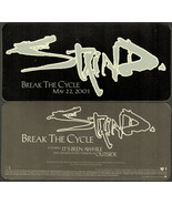 Staind Promotional Sticker for Break the Cycle Album from May 22, 2001 - £6.89 GBP