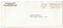 1978 US Ad Cover - Sussex County Welfare Board, Newton, New Jersey, Meter M1  - £2.32 GBP