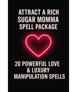 Attract a Rich Sugar Momma Spell 20 Luxury Love Manipulation Casts - $817.23 MXN