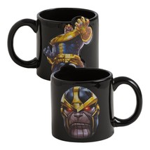 Avengers: Infinity War Movie Thanos Bas Relief 20 oz Ceramic Mug NEW UNUSED - $14.50