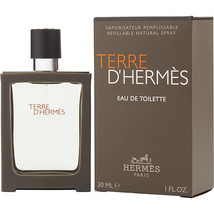 Terre D&#39;hermes By Hermes Edt Spray Refillable 1 Oz - £71.58 GBP