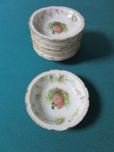 Rosenthal Bavaria &quot;Carmen&quot; pattern, 9 bowls, 1 1/4&quot; tall x 6&quot; ORIGINAL - £114.74 GBP