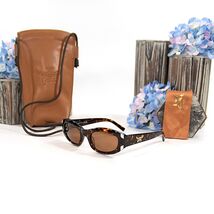 MCM MW0006 Havana Brown Tortoise Logo Acrylic Gradient Sunglasses NWT Case - $172.76