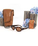 MCM MW0006 Havana Brown Tortoise Logo Acrylic Gradient Sunglasses NWT Case - $172.76