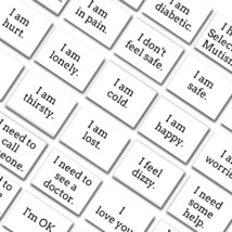 printable Communication Cards, Non-Verbal, Autism, teens, adults, Selective Muti - £7.16 GBP