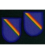 7TH SPECIAL OPERATIONS SUPPORT COMMAND, SOSC(A), 2 BERET FLASHES - $13.87 CAD