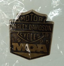 Vintage Harley Davidson 1995 MDA Pin - New in Package - £10.06 GBP