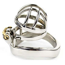 Little Lad Padlocked Chastity Cage (3cm) - £20.03 GBP