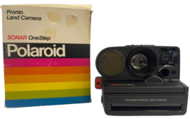 Vintage Polaroid One Step Sonar Pronto Land Instant Film Camera - £24.59 GBP