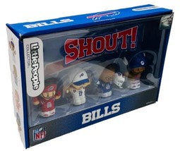 Fisher Price Little People 2023 Buffalo Bills SHOUT! Imperfect Packaging... - $14.84