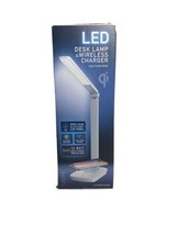 Tzumi LED Desk Lamp And 10 Watt Quick Charge Wireless Base - $19.79