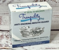 SEALED - Tranquility PRO 2.0 Anti-Snoring Mouth Guard Adjustable Mouthpiece - £39.10 GBP