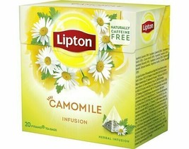 120x Lipton Tea Camomile Herbal = 120 Pyramid Tea/Infusion (6 x 20 Tea Bags) - $19.53