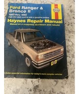 Haynes Repair Manual Ser.: Ford Ranger and Bronco II 1983 Thru 1992 Hayn... - $18.11 CAD