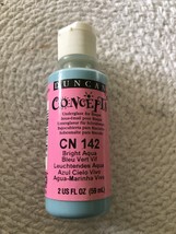 Duncan CN 142 Bright Aqua Ceramic Glaze Concepts 2oz - $3.00