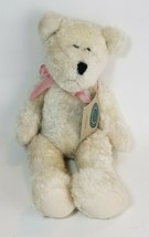Boyds Bear Plush Hillary B. Bean Investment Collectables Jointed Pink Bo... - £13.41 GBP