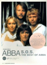 ABBA S.O.S. The Best of ABBA Music book photo vintage piano solo guitar - £207.22 GBP