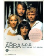 ABBA S.O.S. The Best of ABBA Music book photo vintage piano solo guitar - £207.22 GBP