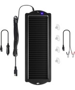 Sunway Solar Car Battery Trickle Charger &amp; Maintainer 12V Solar Panel Power - €33,44 EUR