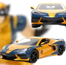 Marvel X-Men –Wolverine &amp; 2020 Chevrolet Corvette Stingray- Jada 1:24 Ho... - $39.00