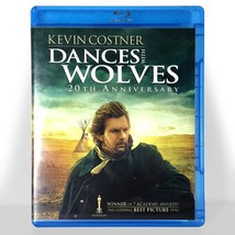 Dances With Wolves (2-Disc Blu-ray, 1990, 20th Anniv. Ed) Like New ! - £6.76 GBP