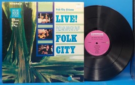 Folk City Citizens LP &quot;Live! Folk City&quot; VG++ BX8A - $9.49