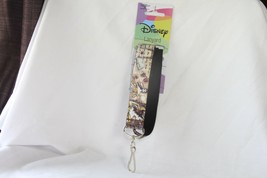Disney Lanyard (New) Beauty &amp; The Beast - Hangs 19.5&quot; L - 39&quot; Metal &amp; Polyester - £11.62 GBP