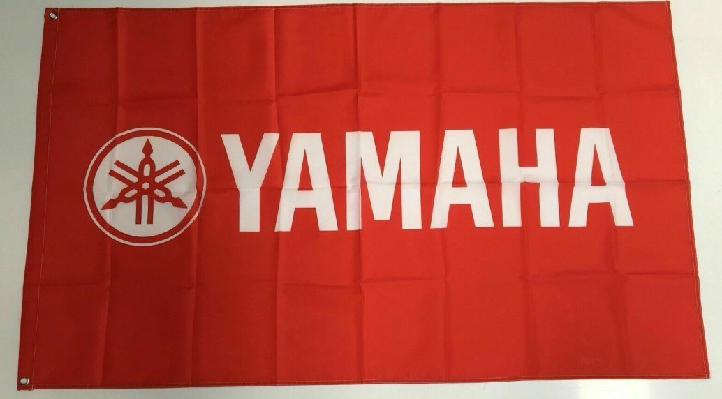 Yamaha Style 1 Banner Flag - Motorbike Racing Car Quad Bike Road ...