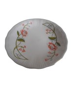 Vintage Lot 7 1950s Walbrzych Salad Plates Trellis Gold Rim poppy - $24.00